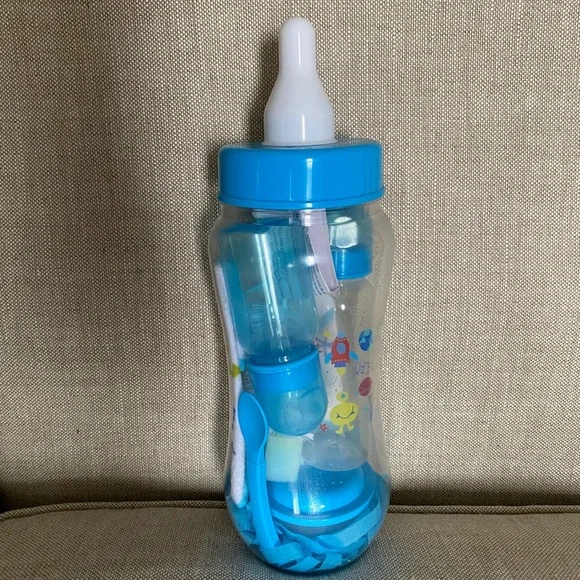 Cribmates Other Cribmates Blue Baby Boy Bottle Bank Piece